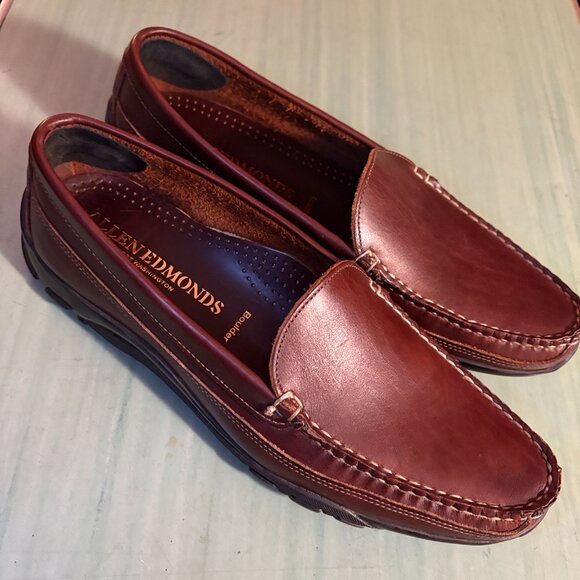 Allen Edmonds Other - Mens Allen Edmonds Brown Boulder Loafers  Size 11 B